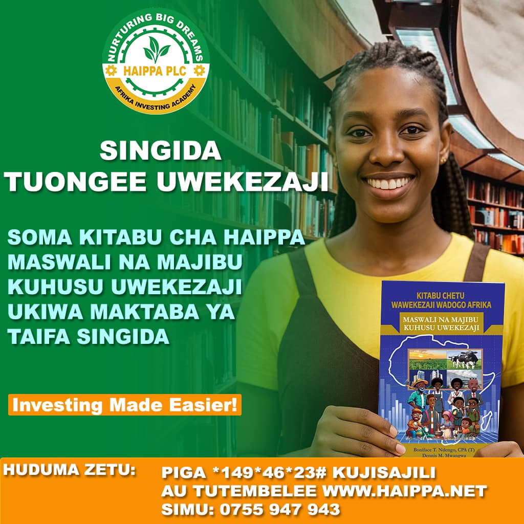 ELIMU YA UWEKEZAJI NA HAIPPA 